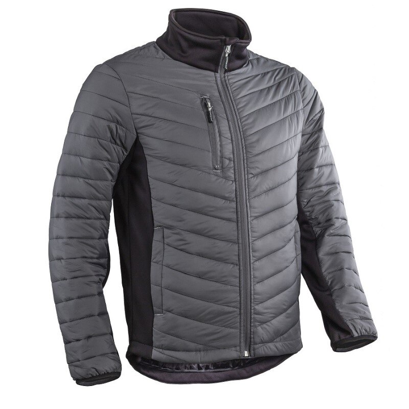 Geaca de protectie izolata, Kitsoune, din material dublu, cu captuseala matlasata si buzunare multiple, marime S