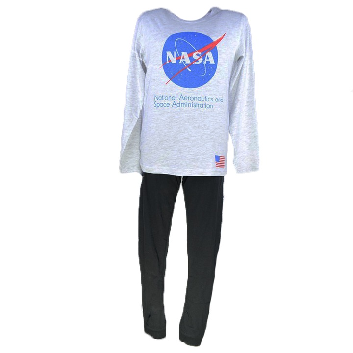 Pijama pentru baieti E Plus M Nasa 006542-152, Gri 66064