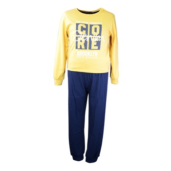 Pijama pentru baieti GT 8353A-128, Galben 62994 Pijama pentru baieti GT 8353A-128, Galben 62994