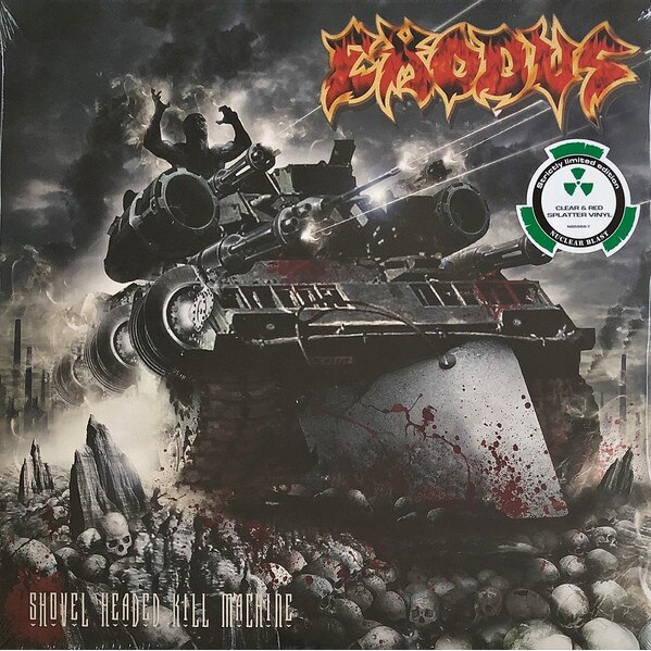 Exodus - Shovel Headed Kill Machine =clear & Red Splatter= (2LP)