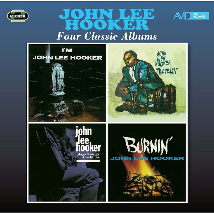John Lee Hoooker - Four Classic Albums (2cd)