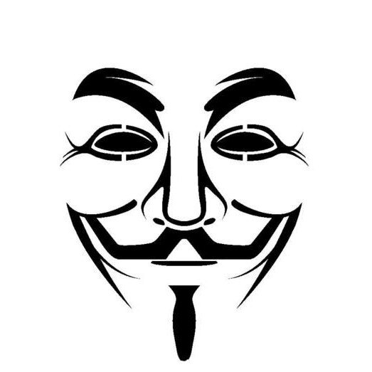 Sablon decorativ reutilizabil PVC transparent, model Anonymus, A4