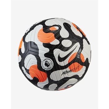 Minge fotbal Nike Premier League Strike, marime 5, Alb/Portocaliu/Negru Minge fotbal Nike Premier League Strike, marime 5, Alb/Portocaliu/Negru