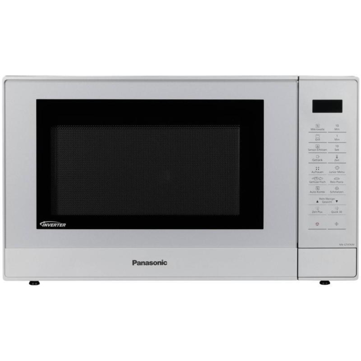 Cuptor cu microunde, Panasonic, 31 L, 1000 W, 1100 W, Argintiu