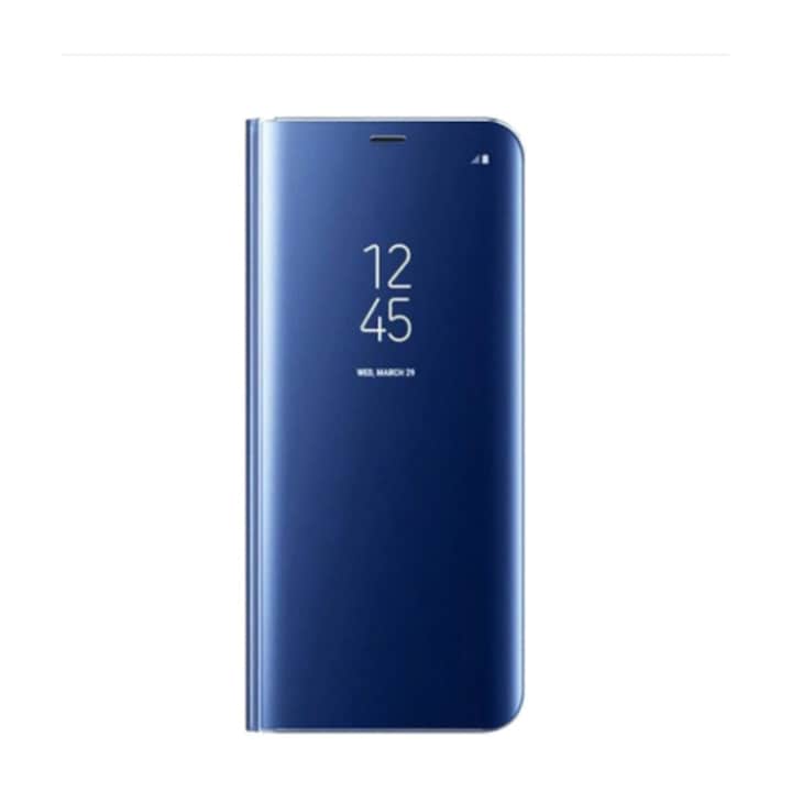 Clear View G-Tech Cover, съвместим със Samsung Galaxy A51 5G, син