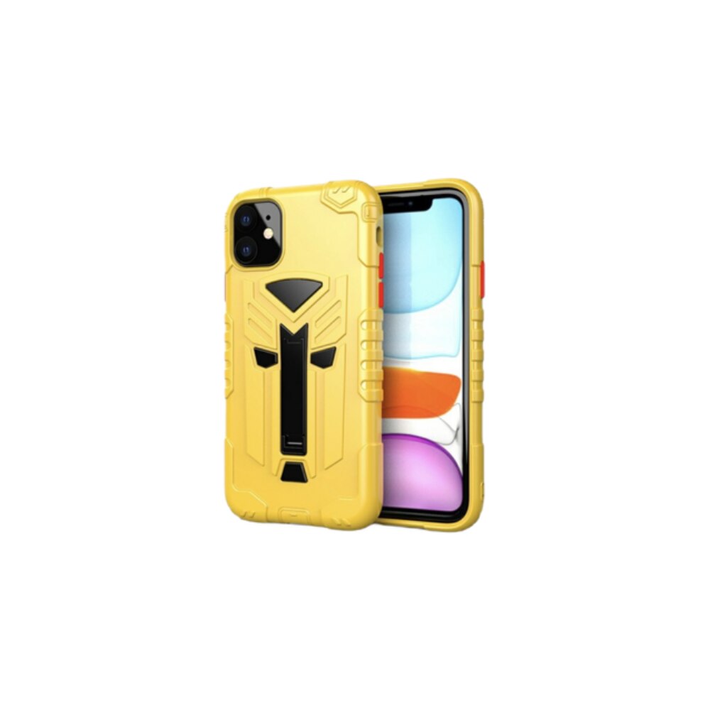 Husa pentru iPhone 11, protectie spate, bumper, Galben