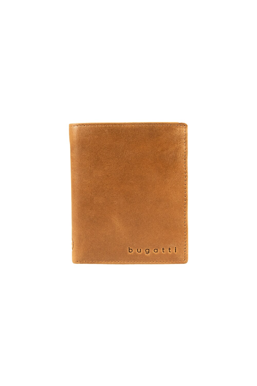 Portofel vertical barbati, Bugatti, seria VOLO, 4921, piele naturala, cognac