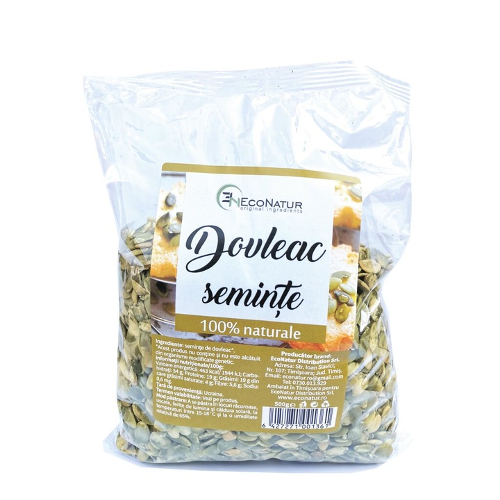 Seminte dovleac 500G EcoNatur