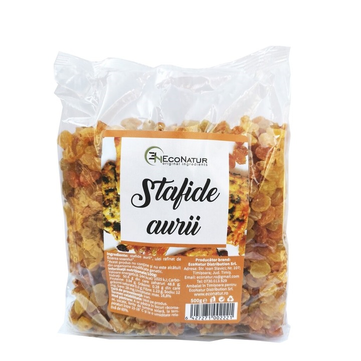 Stafide aurii 500G EcoNatur
