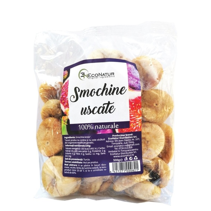 Smochine uscate 500G EcoNatur