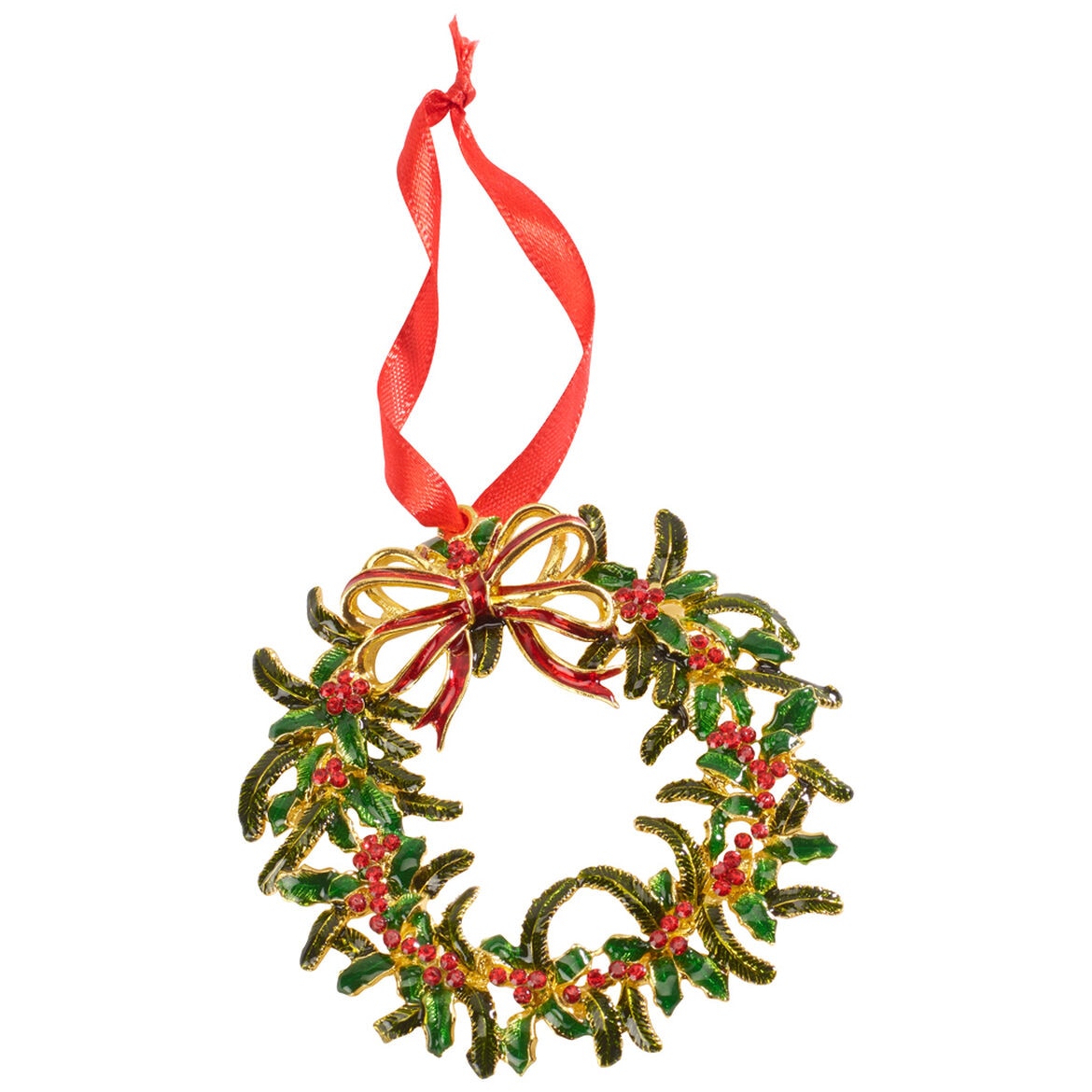 Decoratiune Coronita Winter collage Accesories Villeroy and Boch, metal, plastic, multicolor, 12 cm
