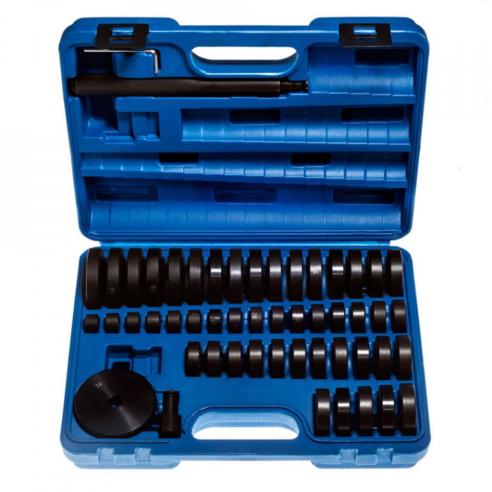 Set demontare rulmenti si bucse 52 de piese 18-74mm TA1092