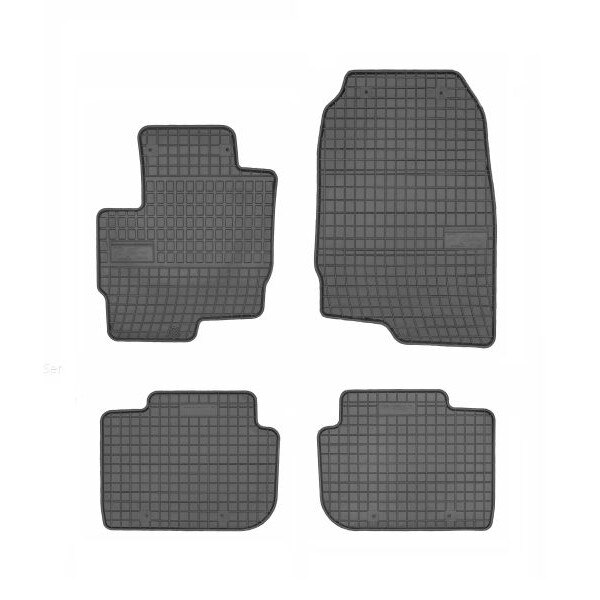 Set 4 covorase cauciuc pentru MITSUBISHI COLT VI 06.2004-12.2012 Hatchback