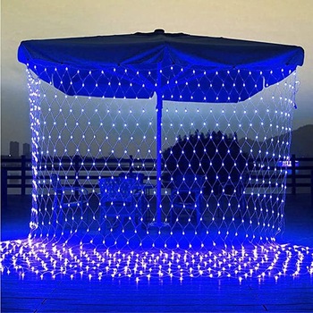 Instalatie Craciun, Tip Plasa, IP 44, 2 x 1 m, 80 LED-uri, Albastru, 8 jocuri de lumini, Transformator fara telecomanda, Interconectabila, Prelungitor 3 m inclus, Fir transparent, Flippy Instalatie Craciun, Tip Plasa, IP 44, 2 x 1 m, 80 LED-uri, Albastru, 8 jocuri de lumini, Transformator fara telecomanda, Interconectabila, Prelungitor 3 m inclus, Fir transparent, Flippy
