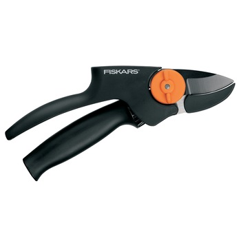 Foarfeca nicovala medie cu mecanism de forta Fiskars P91, 192 mm, 192 g Foarfeca nicovala medie cu mecanism de forta Fiskars P91, 192 mm, 192 g