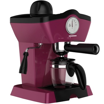 Espressor manual Heinner Charm HEM-200BG, 800W, 250ml, 3.5 bar, Visiniu Espressor manual Heinner Charm HEM-200BG, 800W, 250ml, 3.5 bar, Visiniu