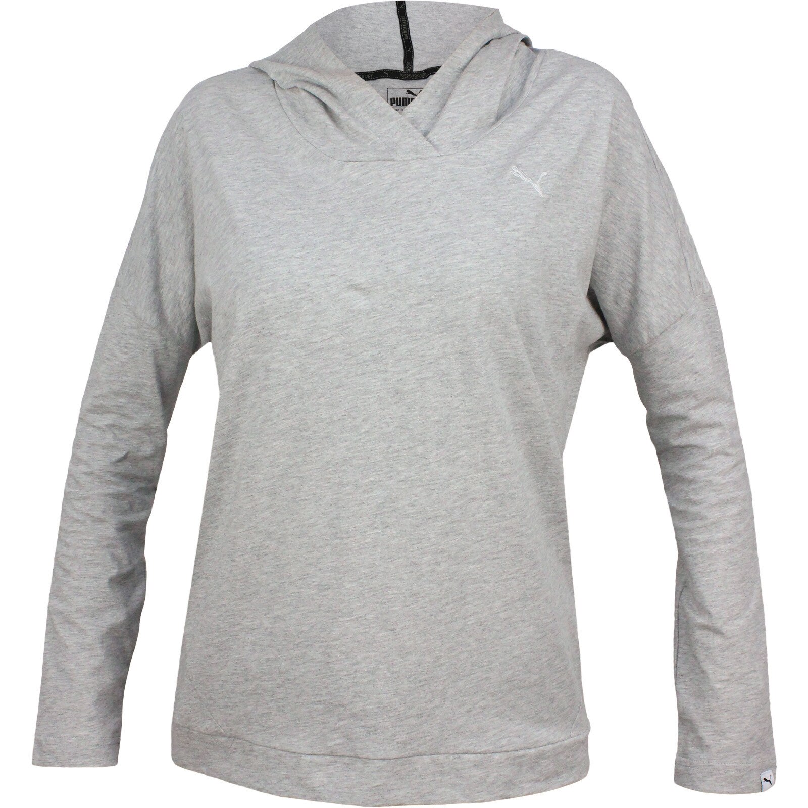 Bluza Puma Ess Hooded Cover Up W 8384030415124, Gri