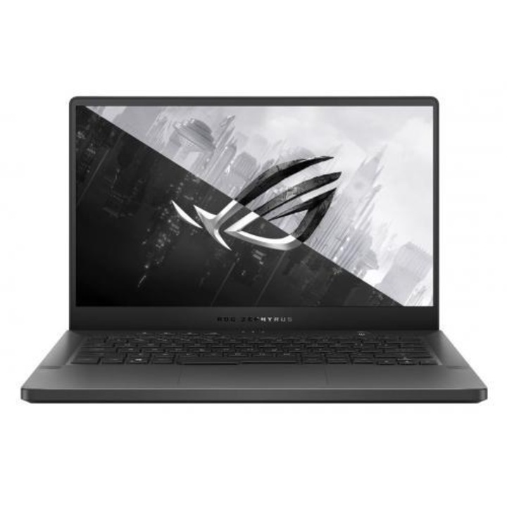 Laptop Asus ROG Zephyrus G14 GA401IHR-HZ015, AMD Ryzen 7 4800HS, 14 , 16GB, SSD 512GB, GeForce GTX 1650 4GB, OS nélkül, Eclipse Grey