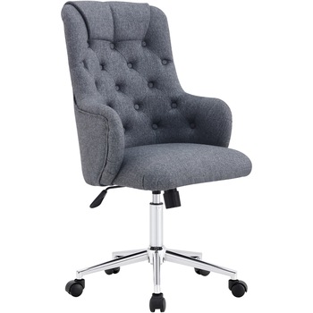 Scaun de birou Heinner Home, model Royal, gri inchis Scaun de birou Heinner Home, model Royal, gri inchis