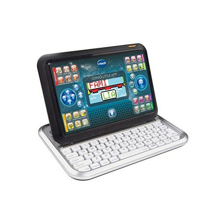 Interaktív játék Genio Little App Vtech Fekete (ES)