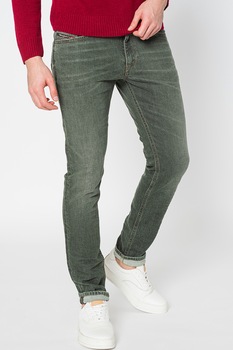 Diesel, Blugi slim fit Thommer, Verde sparanghel, W31-L32 Diesel, Blugi slim fit Thommer, Verde sparanghel, W31-L32