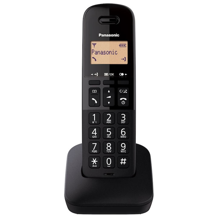 Panasonic KX-TGB610HGB Vezeték nélküli DECT telefon, fekete