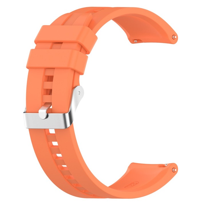 Curea smartwatch, Tech Armor, Silicon, 20 mm, Pentru Huawei GT/GT 2/GT 3, Portocaliu