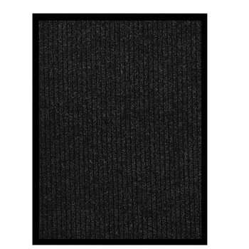 Covoras de usa, antracit cu dungi, 60x80 cm 331608 Covoras de usa, antracit cu dungi, 60x80 cm 331608