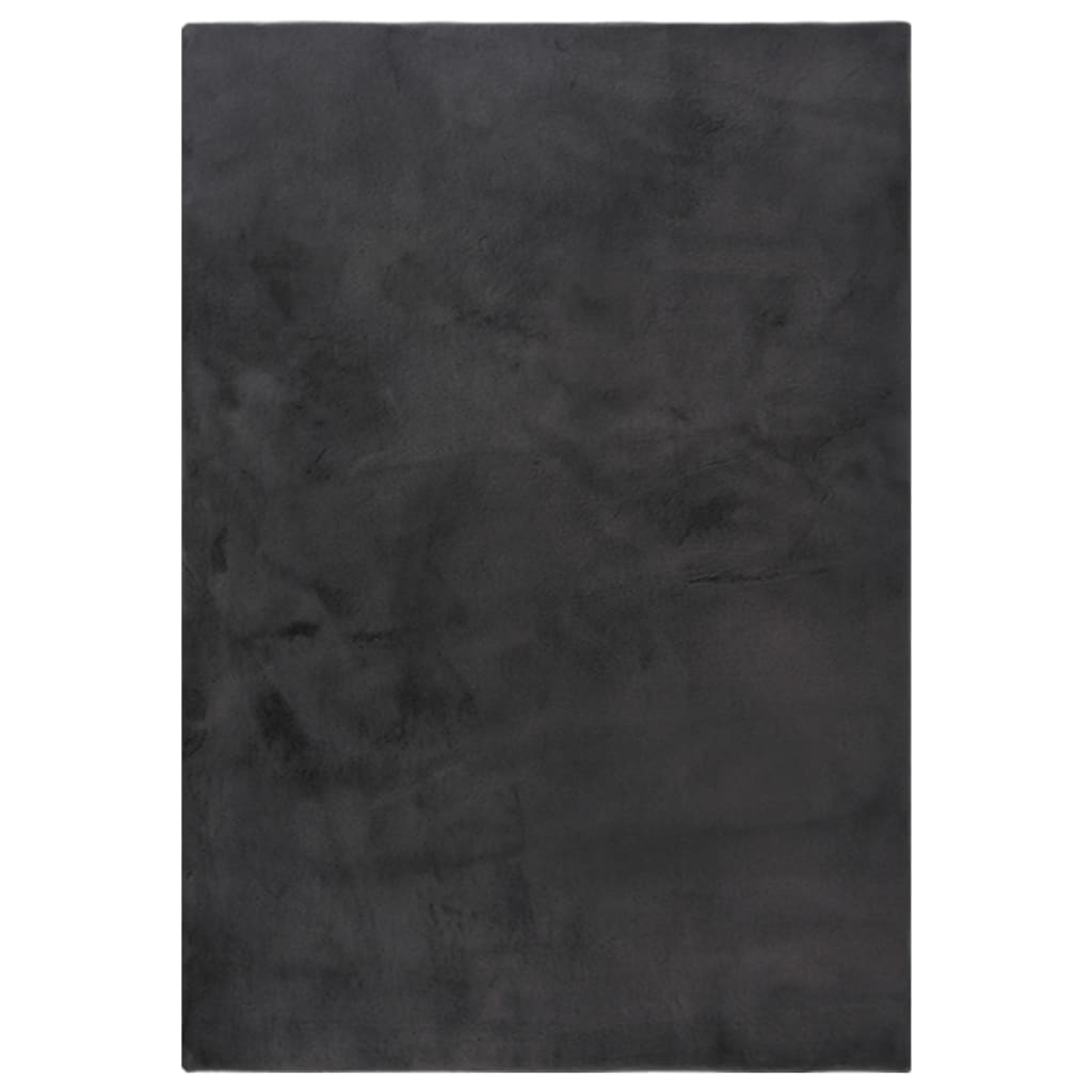 Covor, antracit, 180x270 cm, blana ecologica de iepure 336000