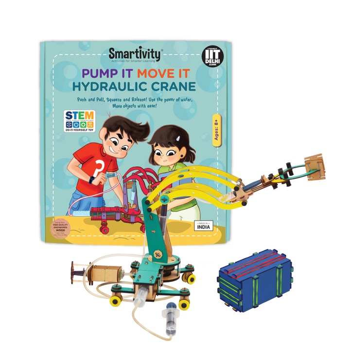 Joc educativ-Macara hidraulica