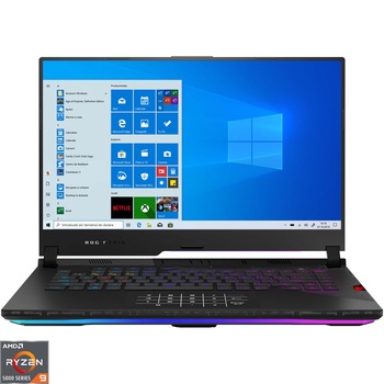 Laptop Gaming ASUS ROG Strix SCAR 15 G533QS cu procesor AMD Ryzen™ 9 5900HX, 15.6 Laptop Gaming ASUS ROG Strix SCAR 15 G533QS cu procesor AMD Ryzen™ 9 5900HX, 15.6