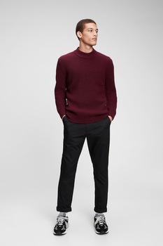 GAP, Pulover din amestec de lana, Violet tyrian, L GAP, Pulover din amestec de lana, Violet tyrian, L