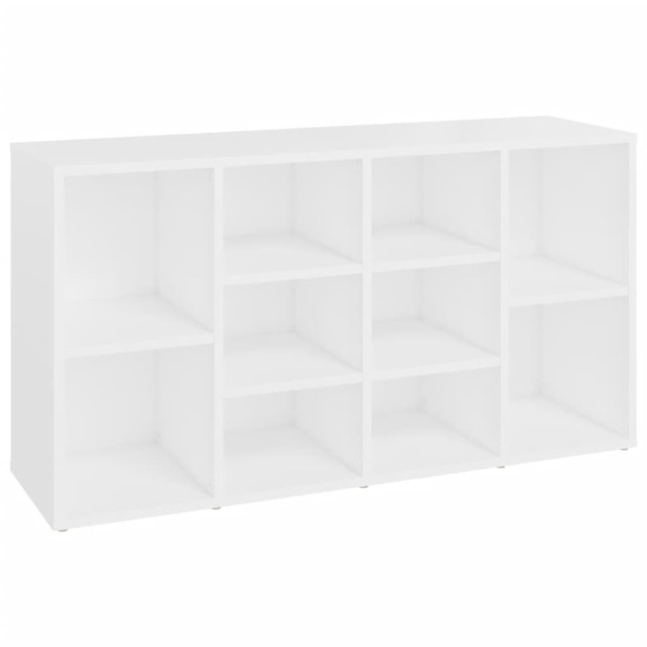 vidaXL fehér forgácslap cipőtároló pad 103 x 30 x 54,5 cm 803290