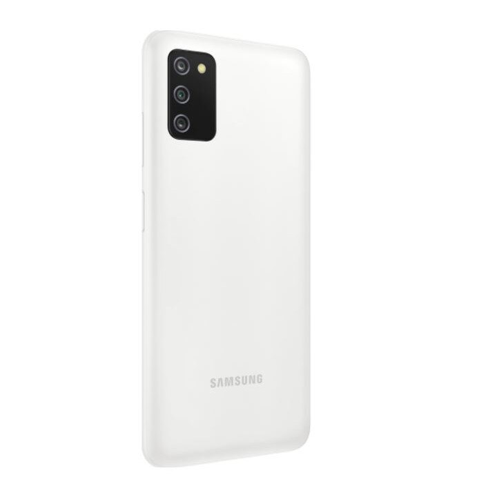 Смартфон Samsung Galaxy A03S, 4GB RAM, 64GB, Dual SIM, White - eMAG.bg