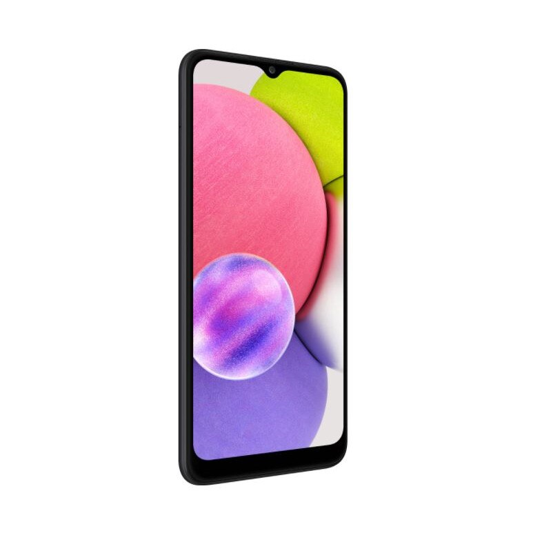 Смартфон Samsung Galaxy A03S, 4GB RAM, 64GB, Dual SIM, Black - eMAG.bg