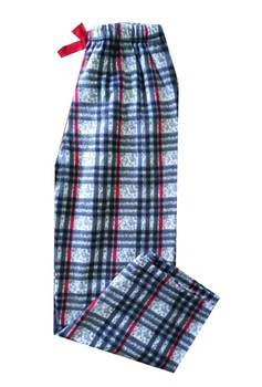 Pantaloni lungi polar dama,imprimeu gri, Gri Pantaloni lungi polar dama,imprimeu gri, Gri