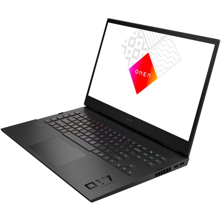 Laptop Gaming HP OMEN 17-ck0011nq cu procesor Intel® Core™ i5-11400H pana la 4.50 GHz, 17.3", Full HD, IPS, 16GB, 512GB SSD, NVIDIA® GeForce RTX™ 3060 6GB, Free DOS, Black