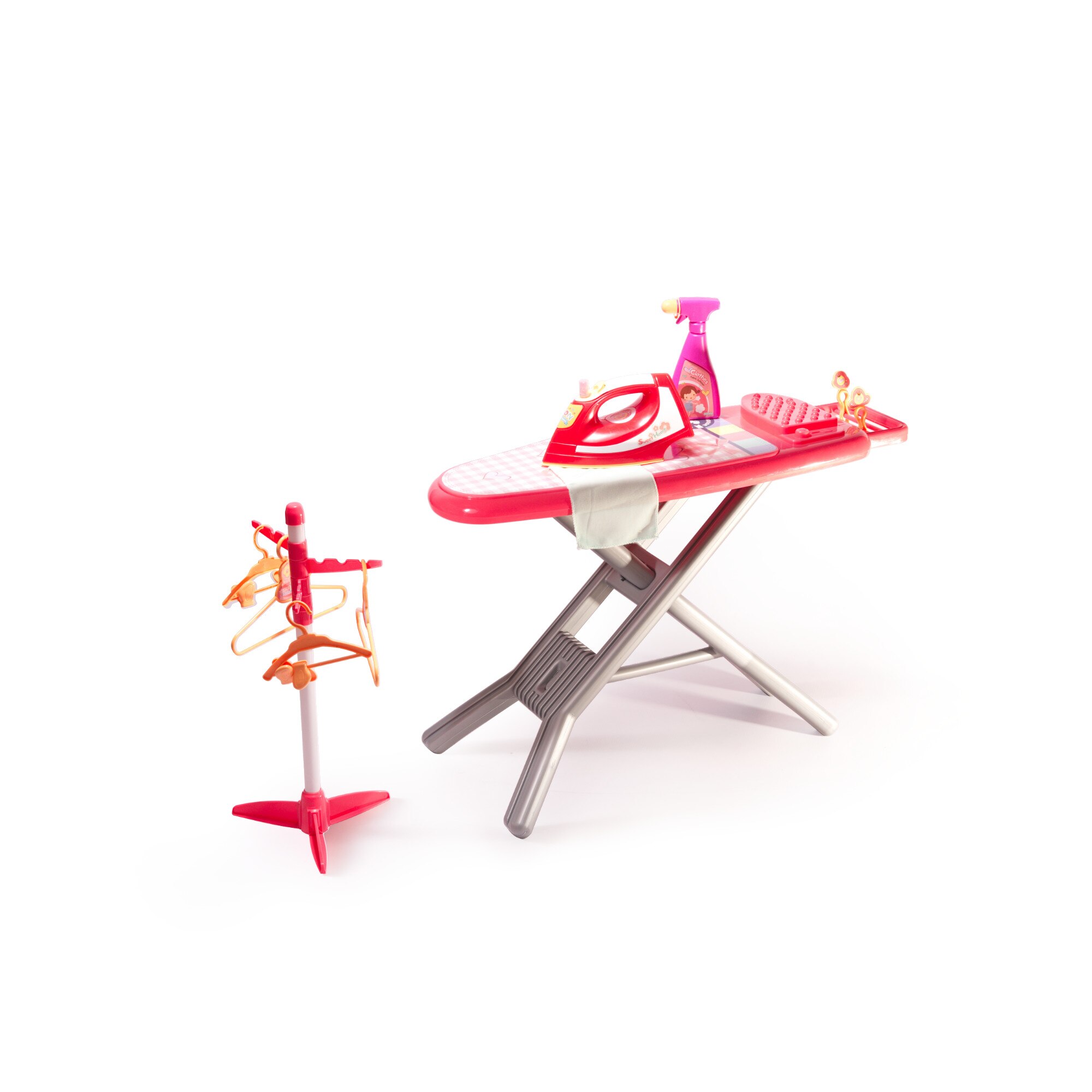 Set complet pentru petite, Zola®, masa de calcat cu accesorii, din plastic, multicolore, 70x11.5x36 cm