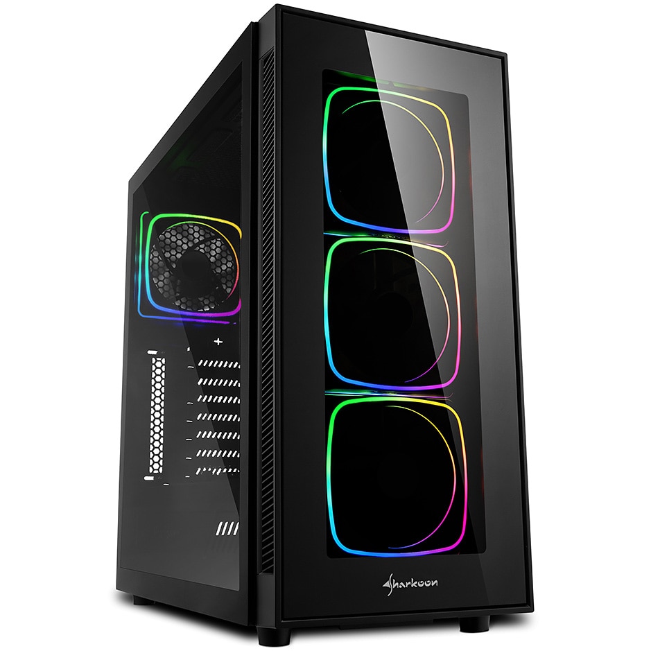 Sistem Desktop PC Gaming Serioux cu procesor AMD Ryzen™ 7 5700G pana la 4.60GHz, 16GB DDR4, 1TB SSD M.2 PCIe, Radeon™ RX 6600 XT 8GB GDDR6, No OS