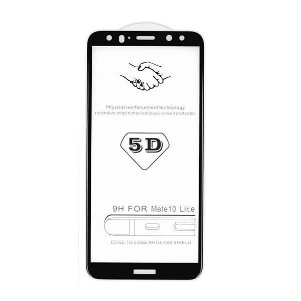 Folie de sticlă compatibilă Honor 400 5G, pentru ecran, 5D, călită, curbată, cu ramă neagră