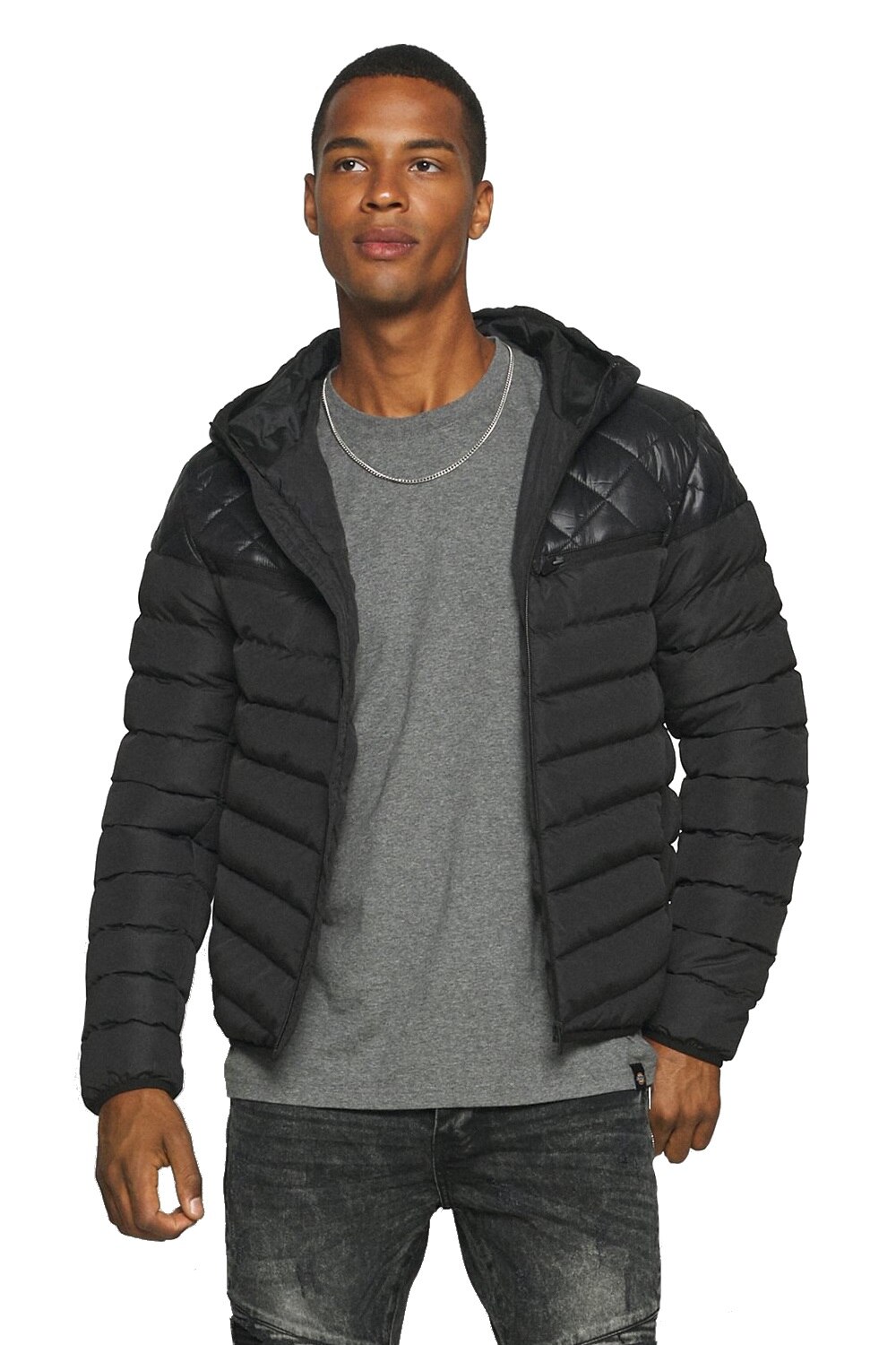 Geaca barbati Brave Soul Jermaine V2 Negru