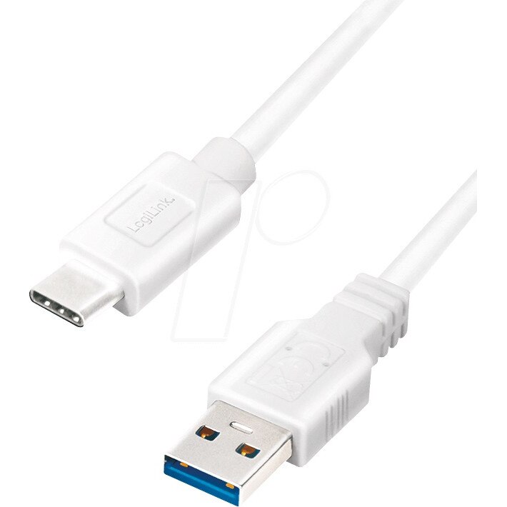 Cablu de date, USB Type-C, 2m, Alb, Logilink