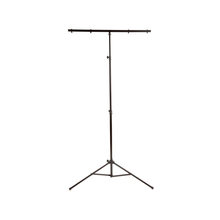 BeamZ LS25T T fényállvány, (25 mm) 25 kg teherbírás, acél, 2,6 m Fekete