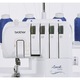 Masina de surfilat electromecanica Brother 2104D, 2 ace, 3 sau 4 fire, Alb