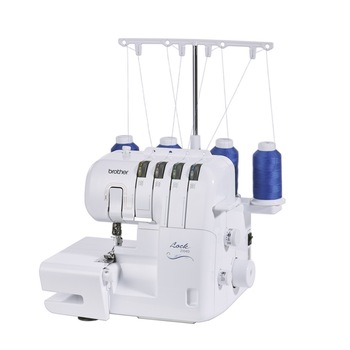 Masina de surfilat electromecanica Brother 2104D, 2 ace, 3 sau 4 fire, Alb Masina de surfilat electromecanica Brother 2104D, 2 ace, 3 sau 4 fire, Alb