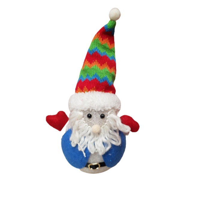 Ahelos figura, Mikulás, Izzó, 30 cm