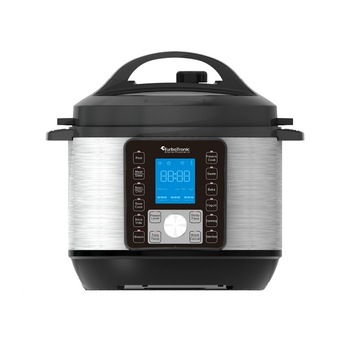 Multicooker/Oala sub presiune electrica TurboTronic TT-DPC8 1000W, Capacitate 6 litri, Inox/Negru Multicooker/Oala sub presiune electrica TurboTronic TT-DPC8 1000W, Capacitate 6 litri, Inox/Negru