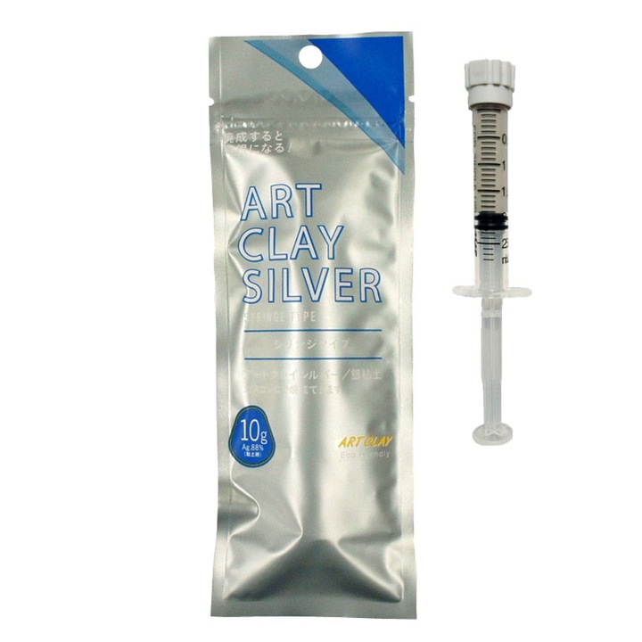 Seringa cu Pasta de Argint 999– Art Clay Silver – 10g