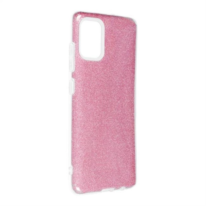 Калъф за телефон, съвместим със Samsung Galaxy A51, Розов, Пластмасов
