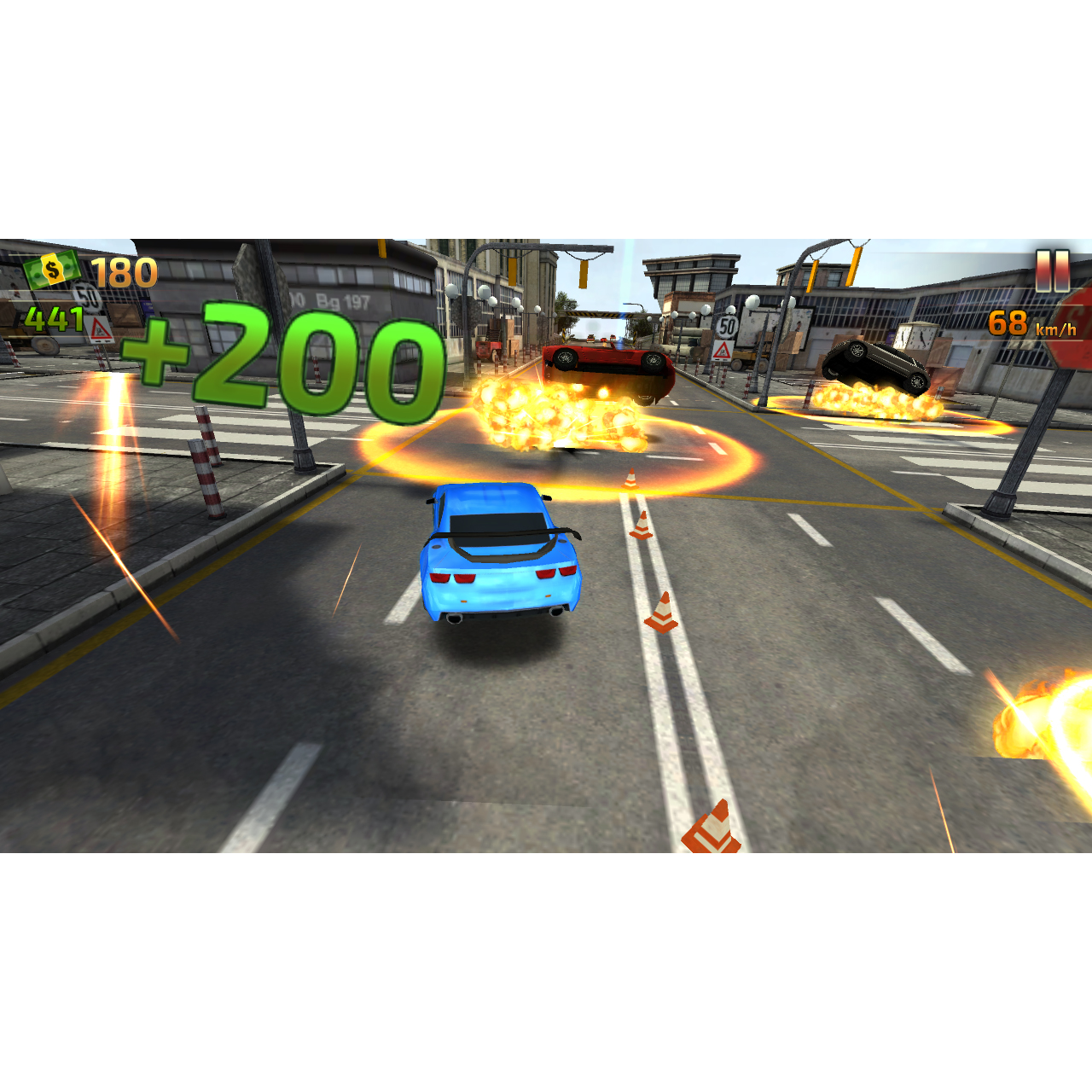 Игра Crash And Burn Racing за PC Steam, Електронна доставка eMAG.bg